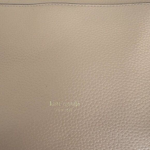 KATE SPADE Polly Medium Shoulder Bag Blush Multi Leather Crossbody Purse - Picture 7 of 11